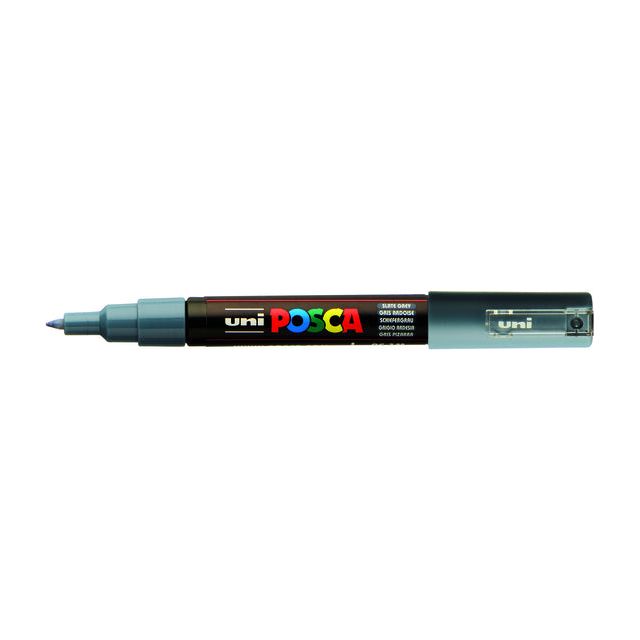 POSCA - UNI POCA Paintmarker PC -1mc, 0,7 mm, Leigrijs