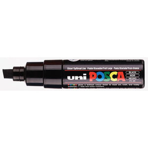 Posca -  Paintmarker uni  pc8k b schuin zwart