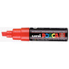 Posca - Marqueur Uni PC8K diagonale large rouge