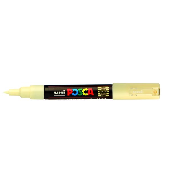 Posca - Paintmarker Uni PC1MC extrafeines Elfenbein