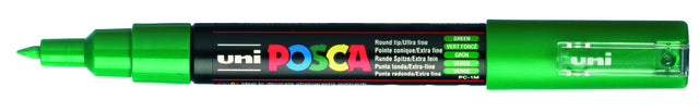 POSCA - UNI POCA Paintmarker PC -1mc, 0,7 mm, grün