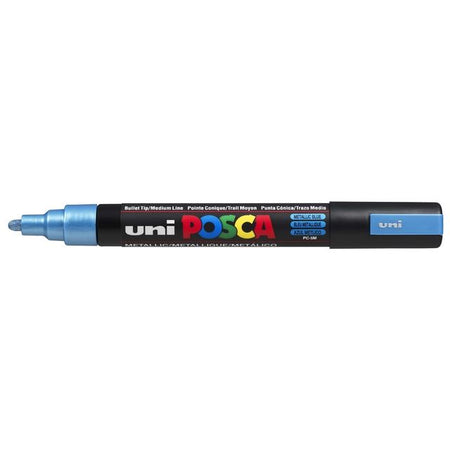 Posca -  Paintmarker uni  pc5m m metallic blauw