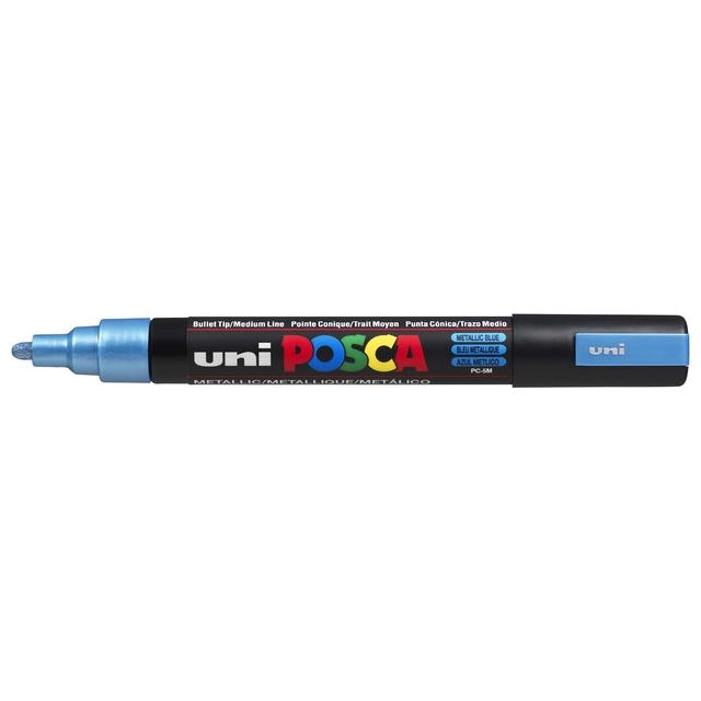 POSCA -Lackmarker auf Wasser -Basis -PC -5m Blue Metal