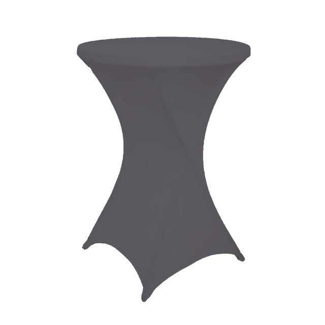 Brasq - Tischrock für Stehtisch 80cm Anthrazit