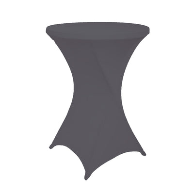 Brasq - Tischrock für Stehtisch 80cm Anthrazit