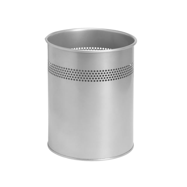 Brasq - Paper bin brasq 15 litres d'argent