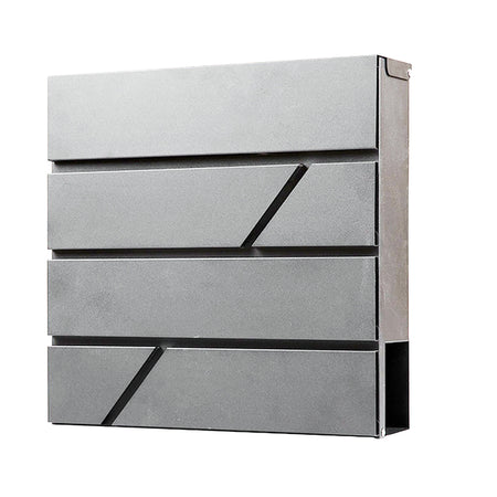 Brasq - Boîte aux lettres PB200 Deluxe murale inox