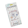 Quantore - Fineliner Online 2 lignes assorties boîte de 6 pièces