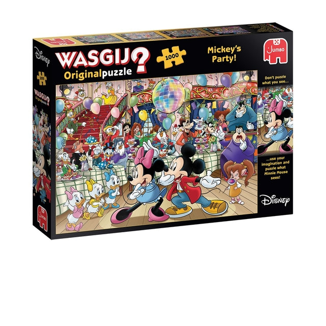 Jumbo - Puzzle Wasgij Original Mickey's Party 1000 Teile