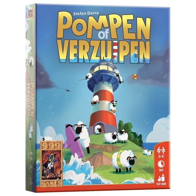999 games -  Kaartspel pompen of verzuipen