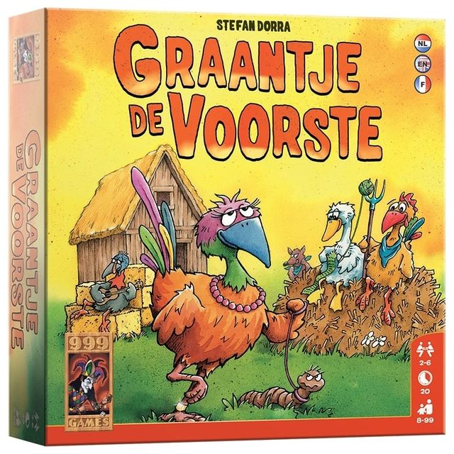 999 games -  Spel graantje de voorste | 12 stuks