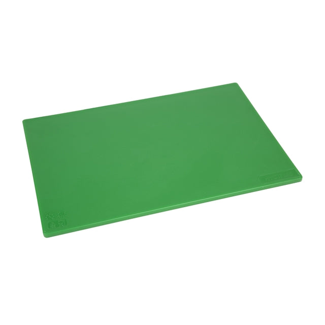 Hygiplas - Planche à découper LDPE 450x300x10 mm vert