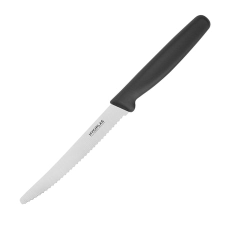 Hygiplas -  Tomatenmes  gekarteld 10cm zwart
