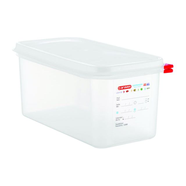 Araven - Food Box Araven GN 1/3 mit Deckel 6 Liter