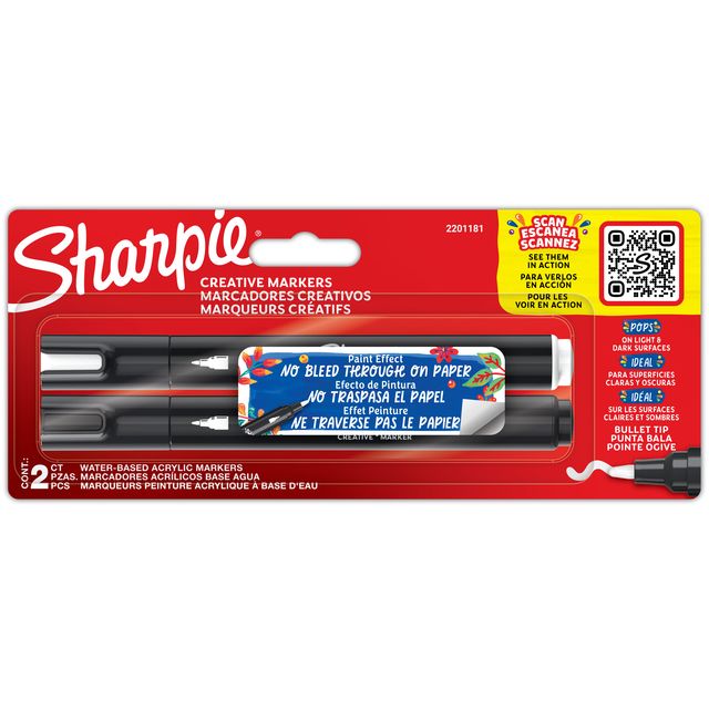 Sharpie – Kreativmarker im sortierten Blister mit 2 Stück