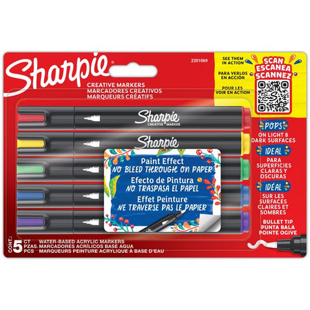 Sharpie -  Creatieve marker ie 5st assorti