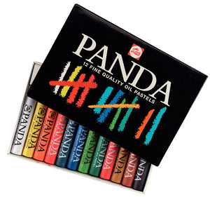 Talens Panda – Ölpastell-Panda-Set mit 12 Farben | 12 Stück