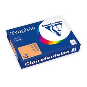 Trophee -  Kopieerpapier a4 80gr oranje | 5 stuks