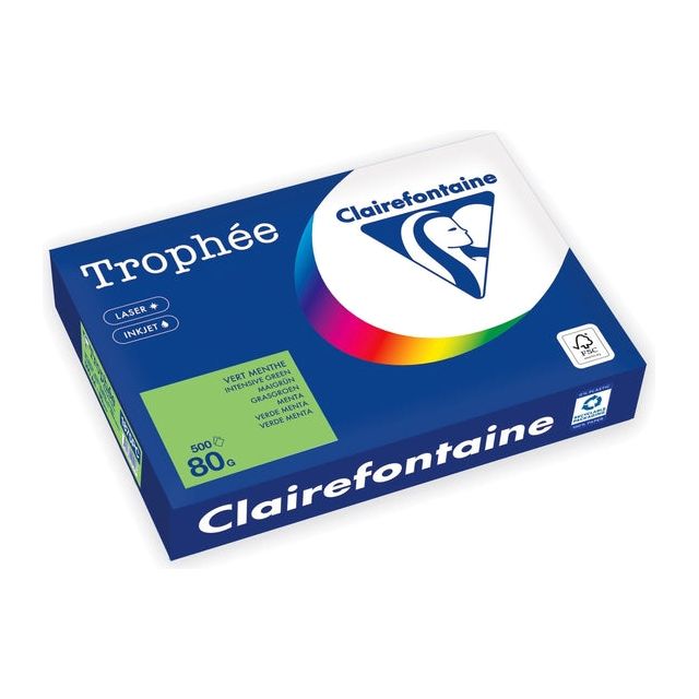 Trophee - Copier le papier A4 80gr Gour d'herbe Green | 5 pièces