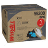WypAll - Chiffon de nettoyage X70 PowerClean 426x282mm Boîte distributrice de 200 feuilles blanc 8296