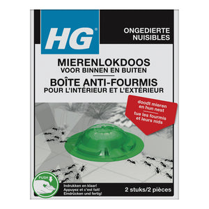 HG - Ameisenköderbox 2 Stück NL/BE