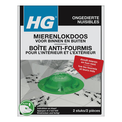 HG - Ameisenköderbox 2 Stück NL/BE