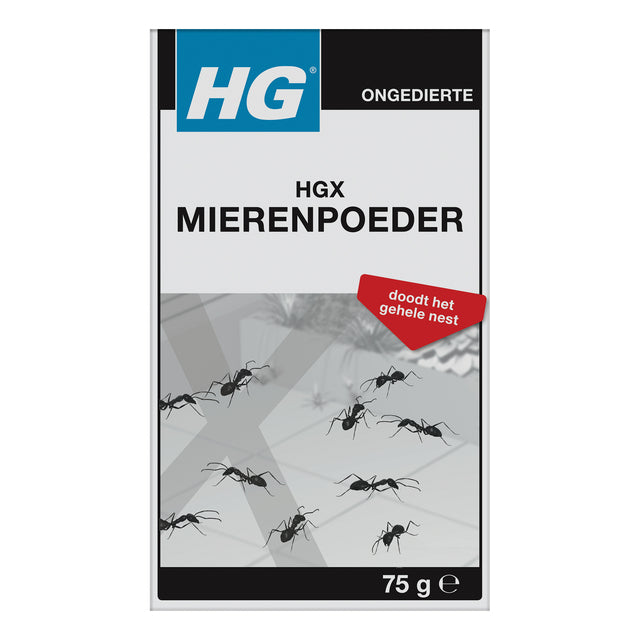 Hg - Ant Powder Hgx à l'extérieur de 75gram | 6 pièces