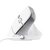 Trust - Souris ergonomique BAYO II blanche