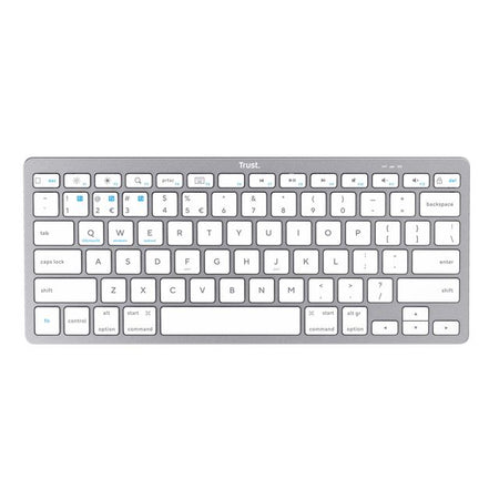 Trust -  24651 toetsenbord Universeel Bluetooth QWERTY Amerikaans Engels Zilver