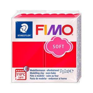 Fimo Staedtler - Modelliermasse Fimo weich 57 Gramm Indischrot