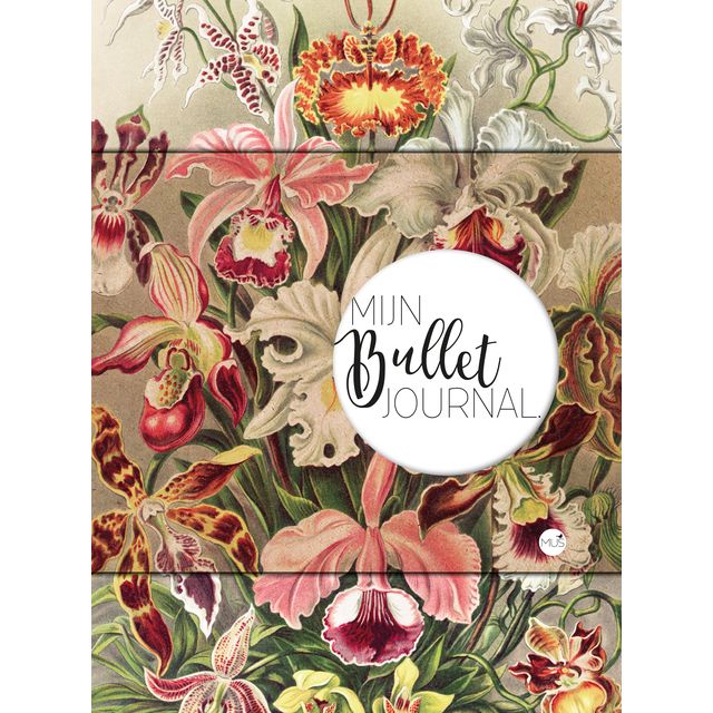 Bullet Journal -  Mijn  orchidee dots 240 pagina's