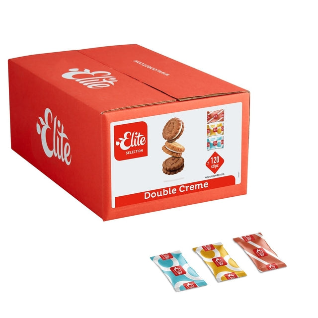 Elite - Cookies Selection Double Crème mix 120 pièces