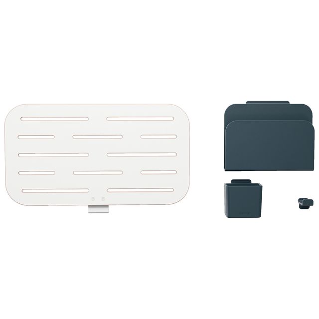 Leitz -  65480000 brievenbakje MDF, Gerecycleerd plastic, Rubber Wit