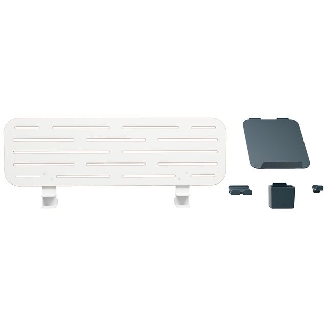 Leitz - Panneau perforé de bureau Ergo avec support pour ordinateur portable