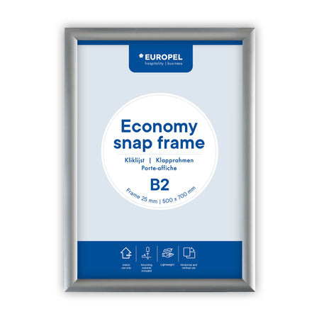 Europel -  Kliklijst  economy b2 zilver