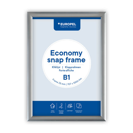 Europel -  Kliklijst  economy b1 zilver
