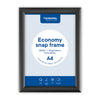 Europel - Cadre à pression Peel Economy A4 noir