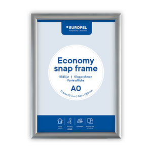 Europel - Klapprahmenschale Economy A0 silber