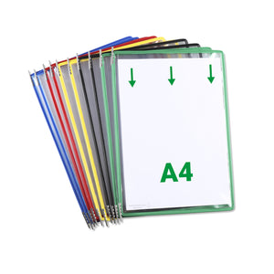 Tarifold - Sichttafel A4 vertikal sortiert 10 Stück