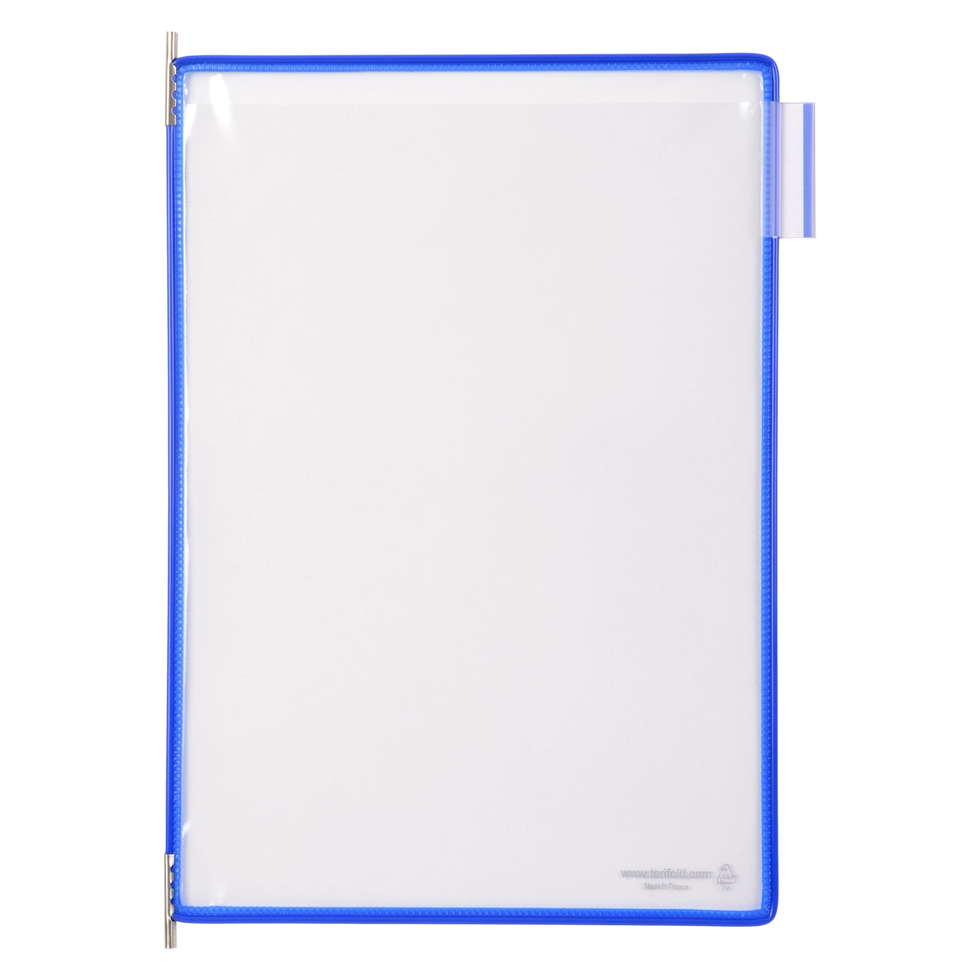 Tarifold - Sichttafel A4 vertikal blau 10 Stück