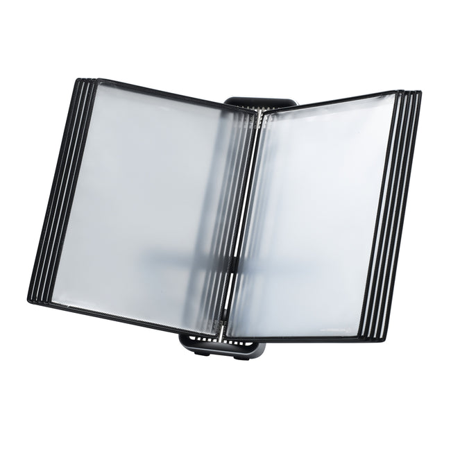 Tarifold -  Zichtpanelensysteem bureau VEO PP A4 met 10-tassen zwart