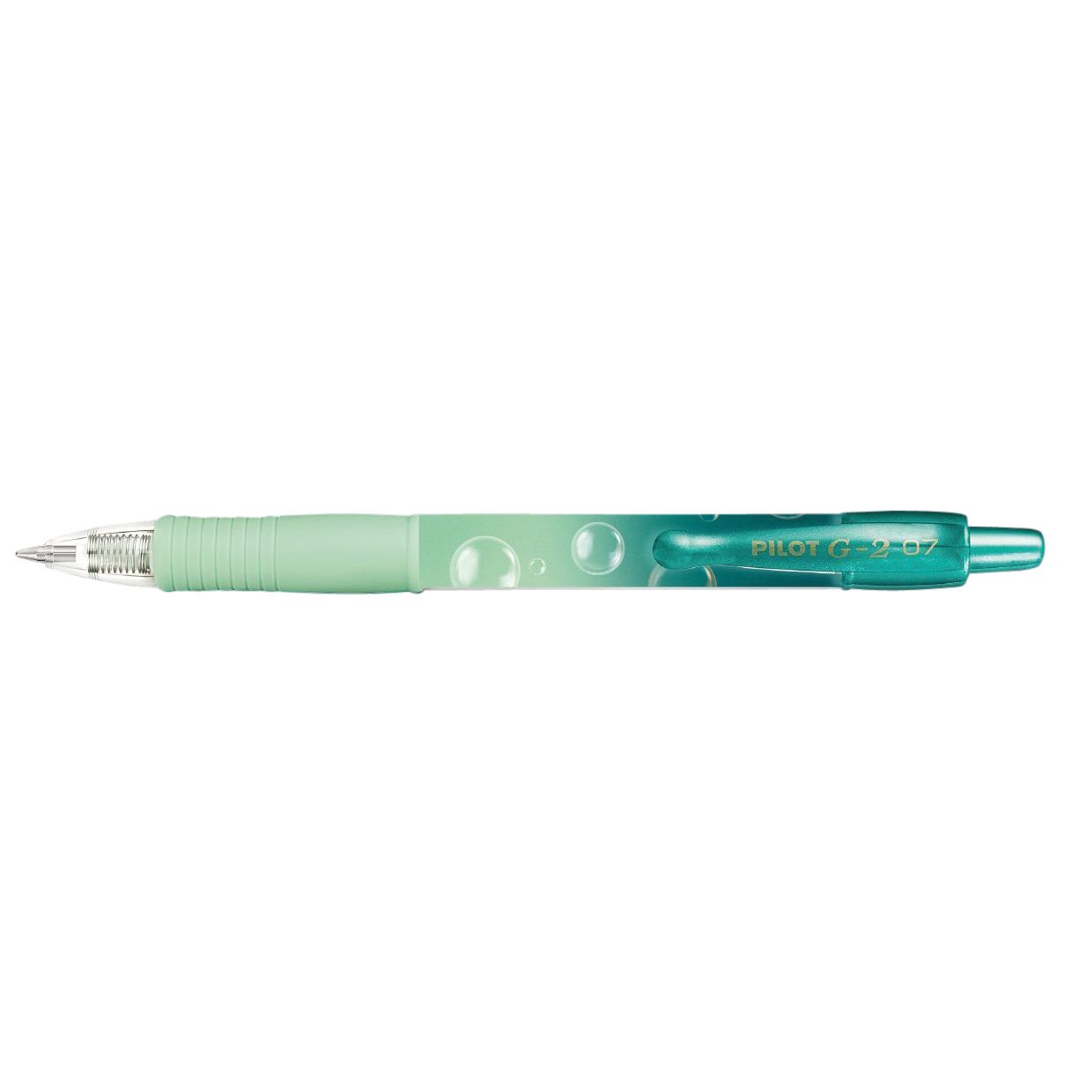 Pilot - Gelschreiber G-2 Bubble Green M Blue Writing | 12 Stück