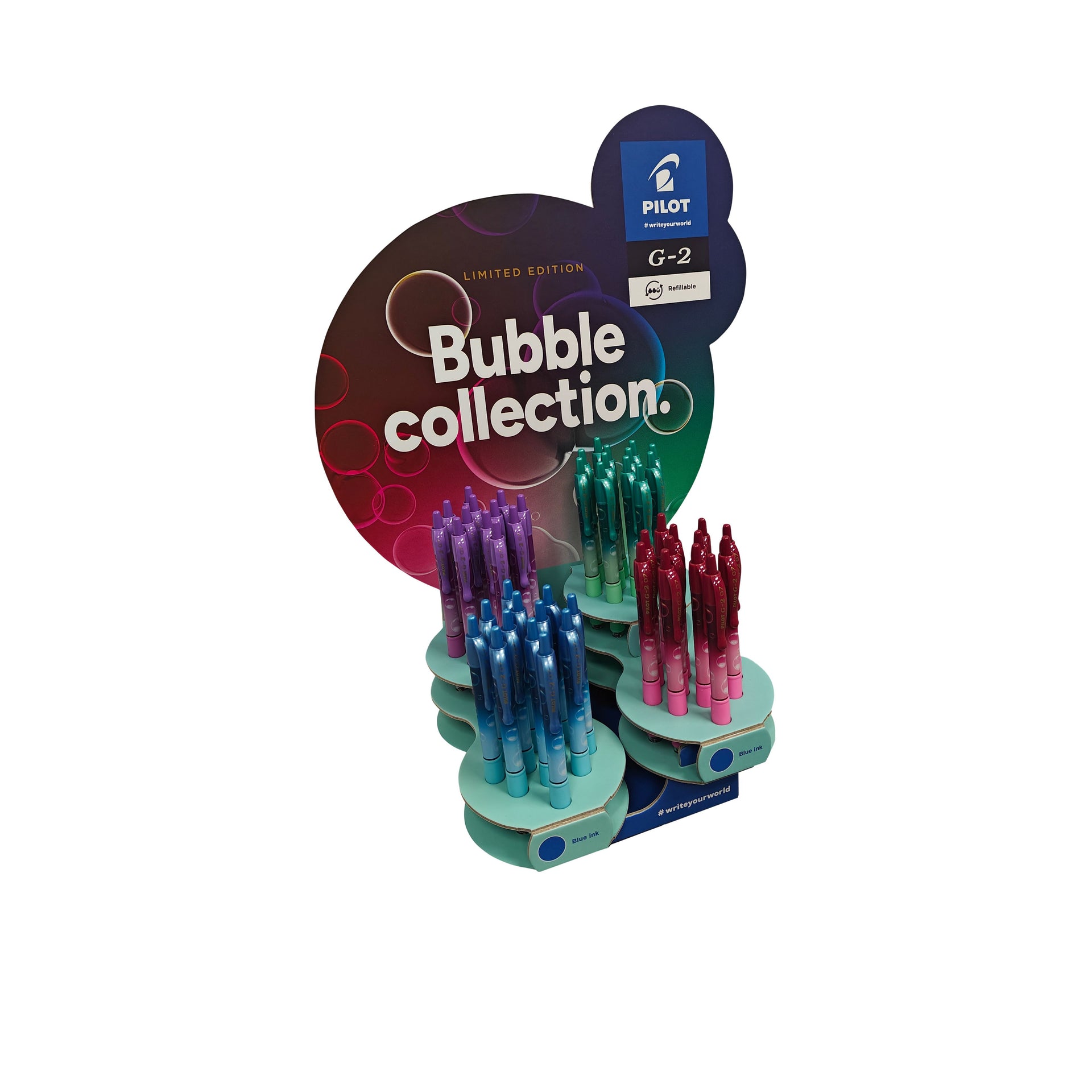 Pilot - Gel Writer G-2 Bubble assorti