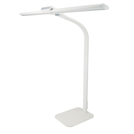UNILUX - Lampe de bureau Strata socle LED blanc
