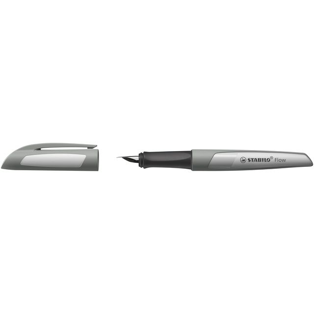 Stabilo - Stylo plume Flow gris moyen