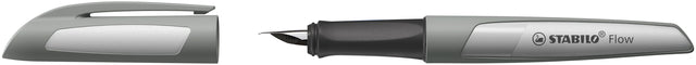 Stabilo - Stylo plume Flow gris moyen