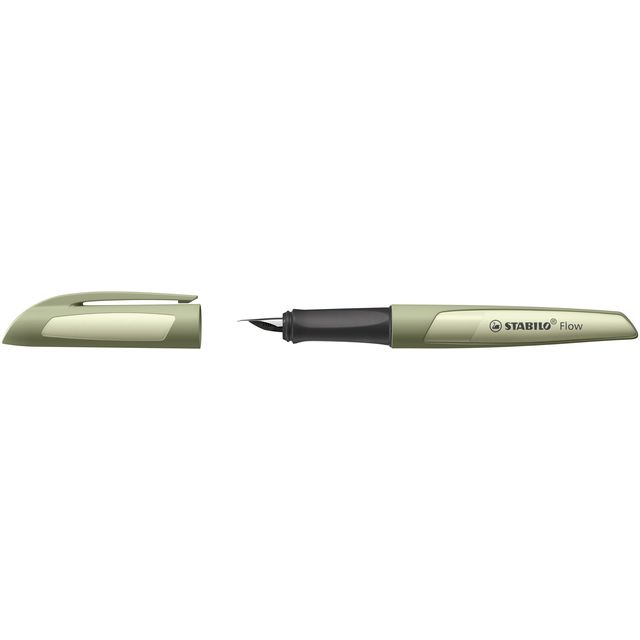 Stabilo - Stylo plume Flow moyen kaki