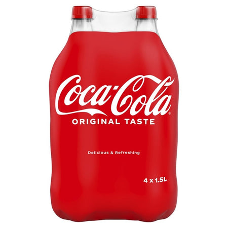 Coca Cola - Boisson gazeuse bouteille PET ordinaire 1,5 litre