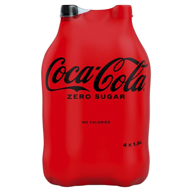 Coca Cola - Boisson gazeuse zéro bouteille PET 1,5 litre