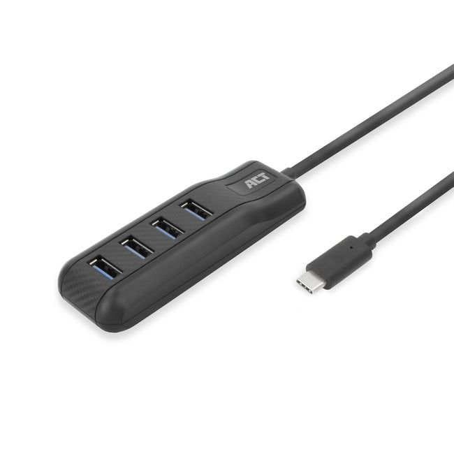 ACT -  Usb-c hub 3.0 4 poorts usb-a